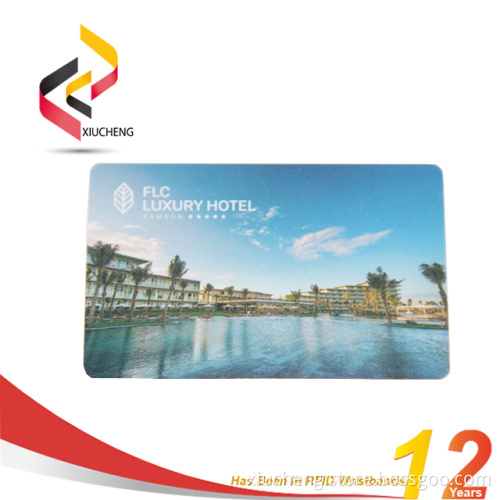 High Quality Round Corner Plastic Smart Card Hotel Key Card